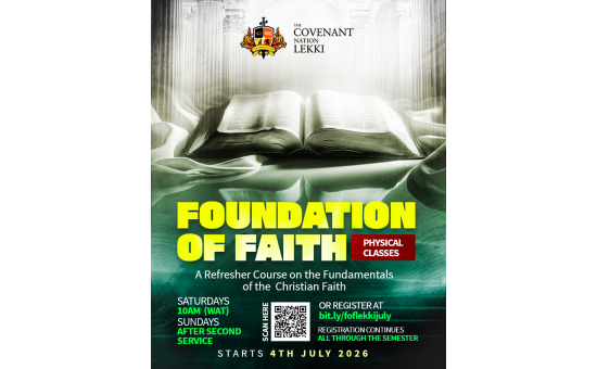 FOF Physical Classes Lekki - June 2026